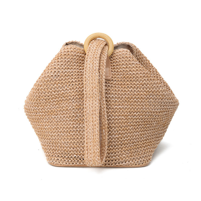 Handmade Ethnic Woven Beach Bag for Ladies